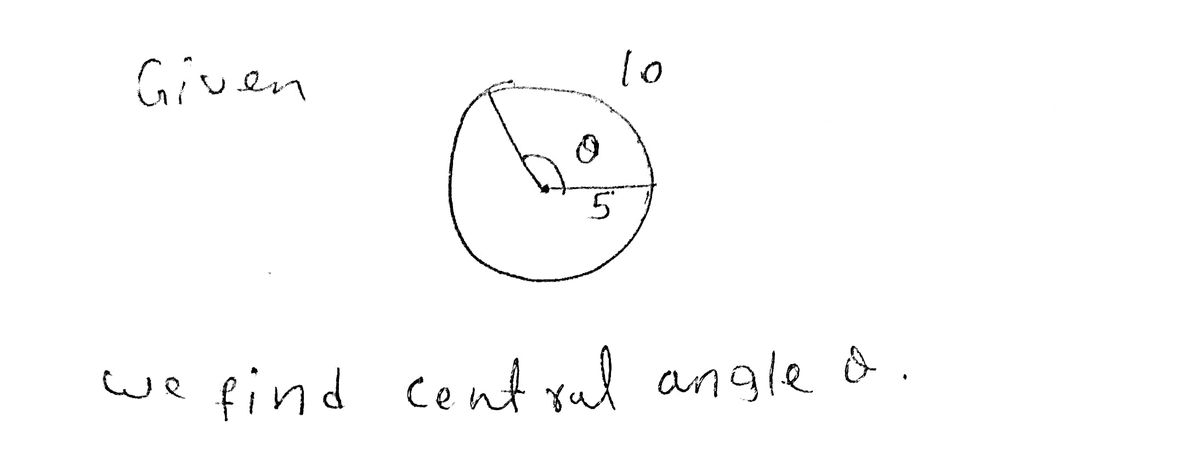 Trigonometry homework question answer, step 1, image 1